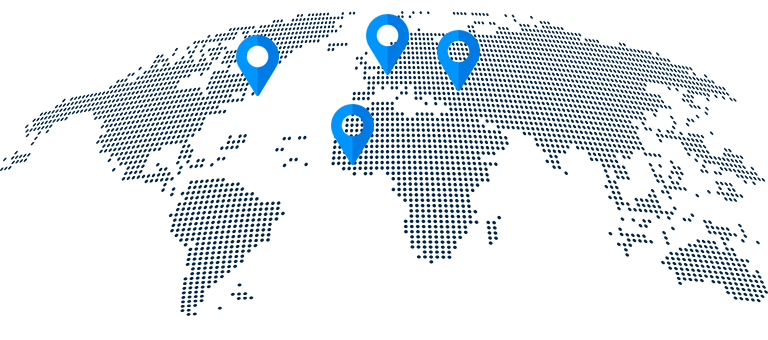 distribution network of Europe